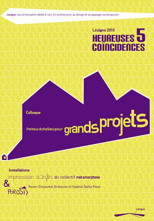 Association Lezigno Béziers couverture livret heureuse coïncidence 5 - 2010